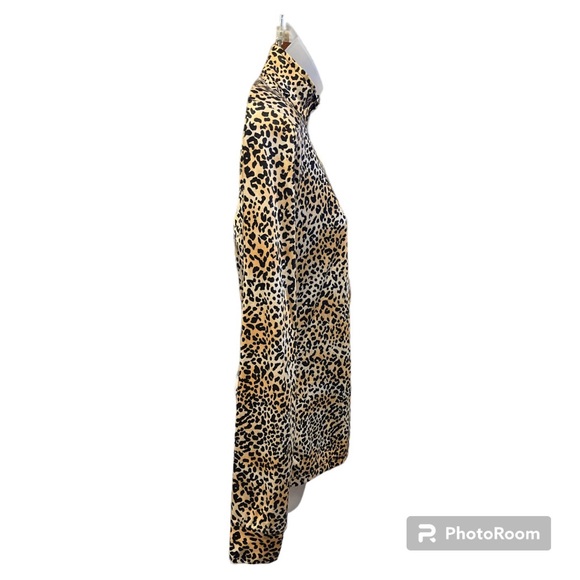 Hot Chillys Women’s Cheetah Print Quarter  Zip Top size medium - Picture 2 of 12